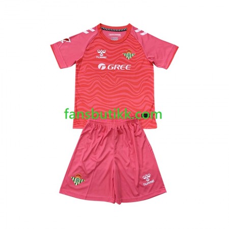Fotballdrakt Real Betis Keeper Barn Fjerde 2024-2025 Kortermet